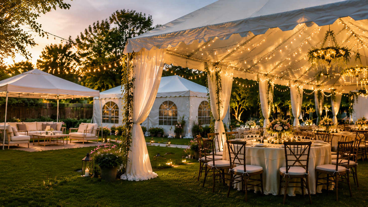 How Our Canopies and Tents Create Shade & Style for Any Occasion