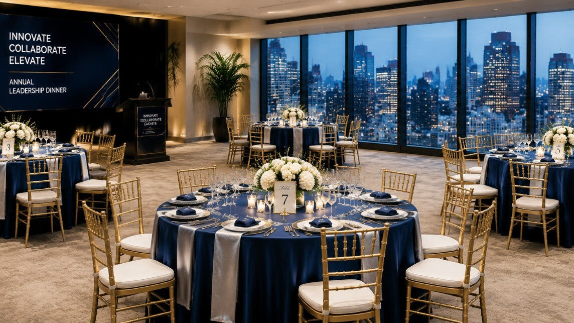 How Our Rental Furniture Elevates Corporate Dining Experiences