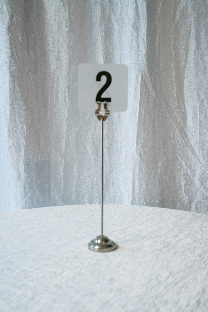 Table Numbers