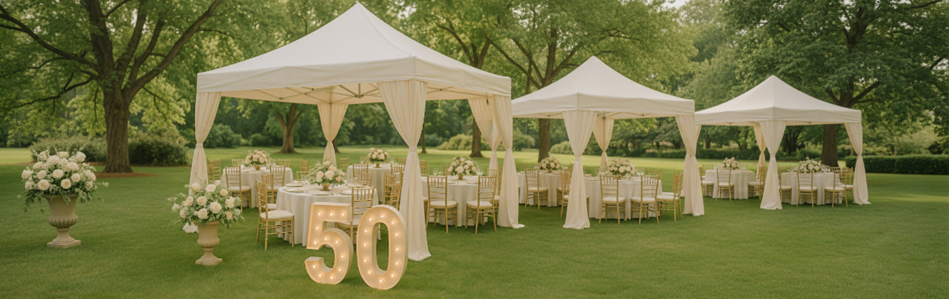 Anniversary Party Rentals: Elegant Setups for Milestone Years