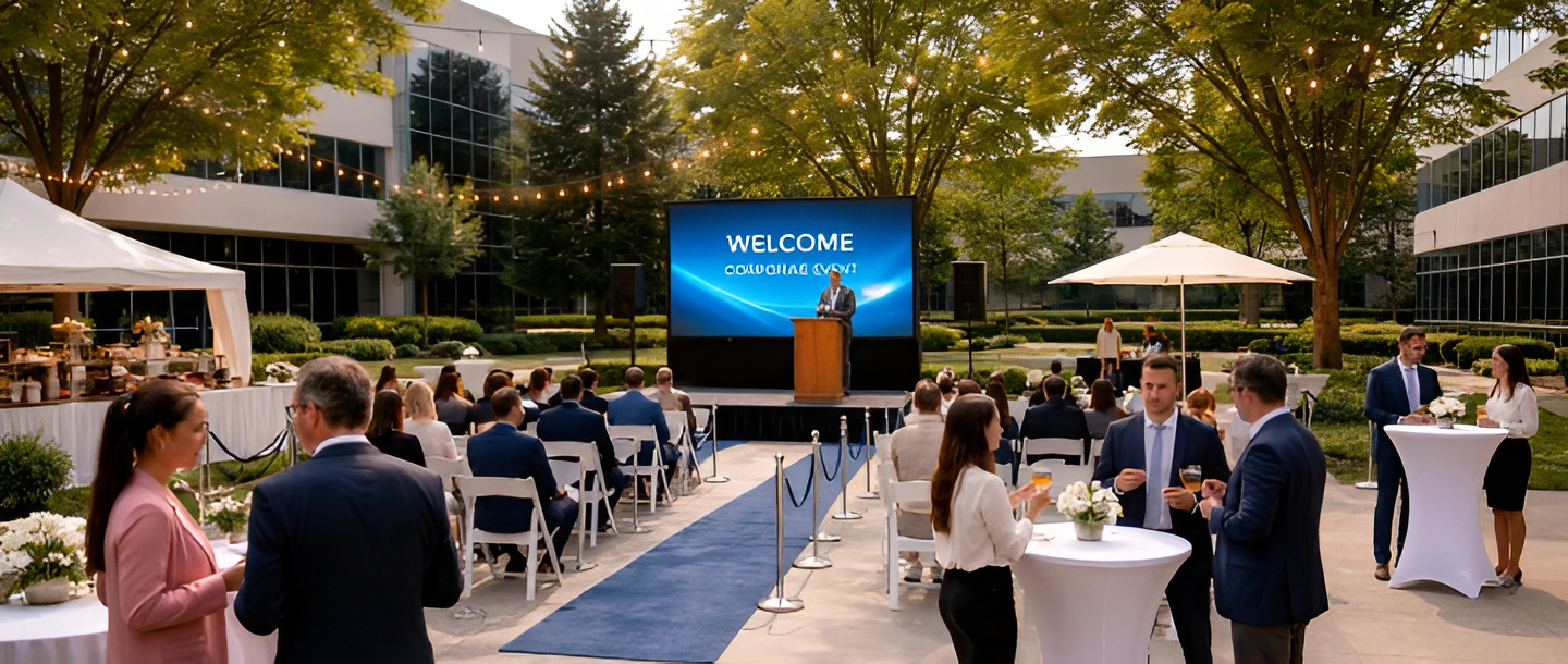 How to Stage a Corporate Event in Roseville Using Our Rentals