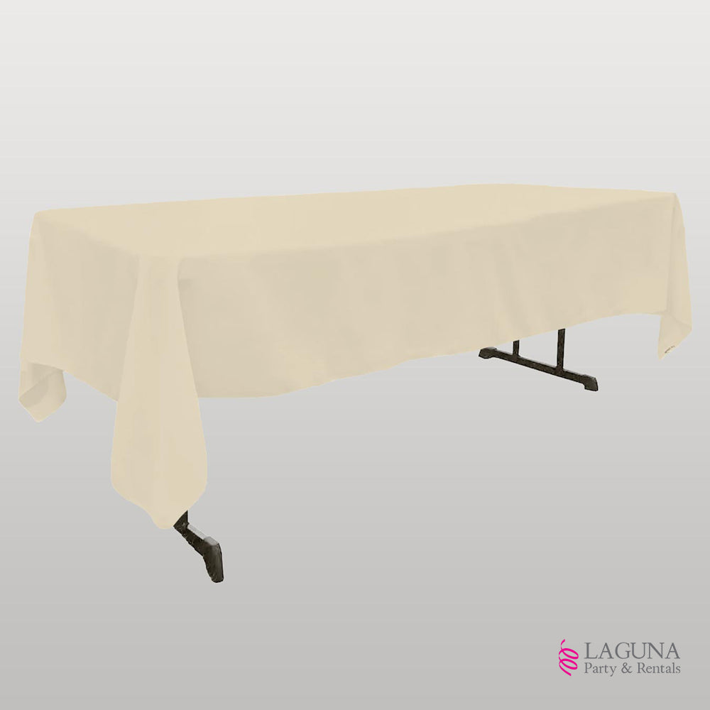 Ivory Rectangle Tablecover | Wedding Table Linen