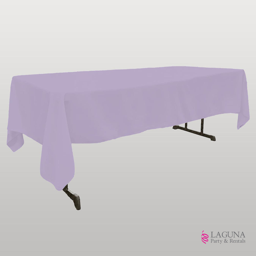 Rectangle Table Cover, Linen, Lavender – lagunapartyandrentals